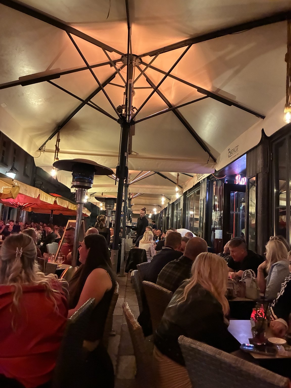 Lichter in der Innenstadt